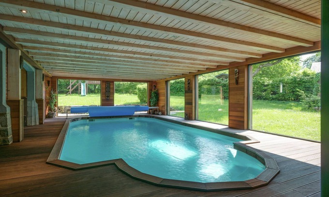 Hockai House | Château in Stavelot with Private Pool & Sauna