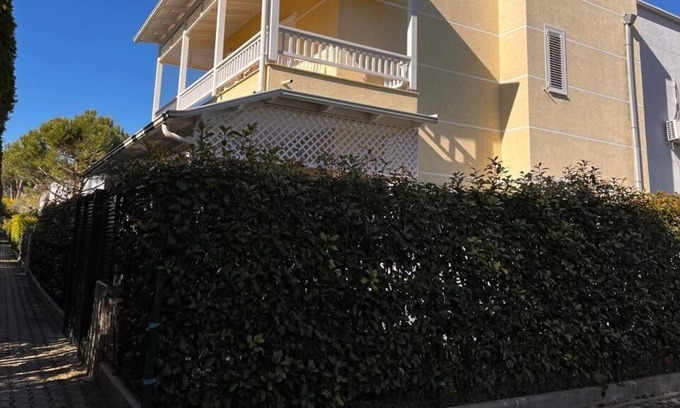 Qerek Villa | Cheerful 3-bedroom beach villa within green.