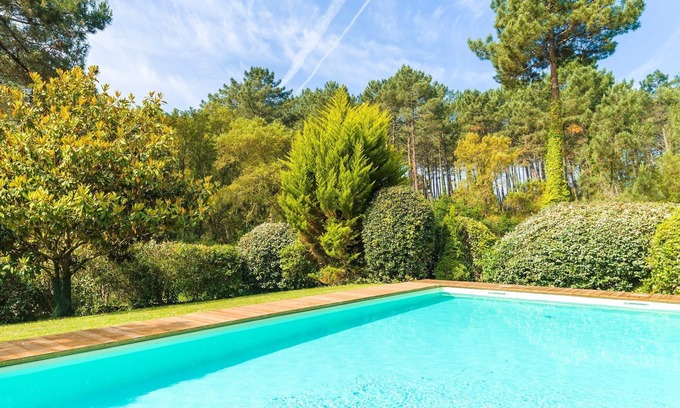 Moliets-et-Maa Villa | Cheminée et Piscine Privée | Cuisine Equipée