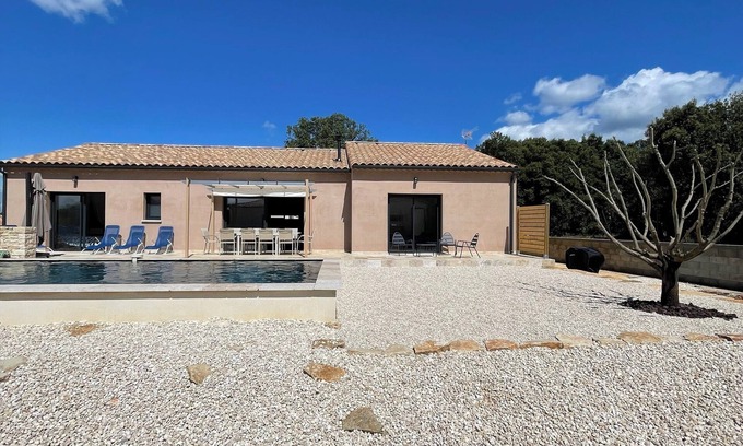 Orgnac-l'Aven House | Chez Léonie 4 bedroom house with swimming pool in South Ardèche