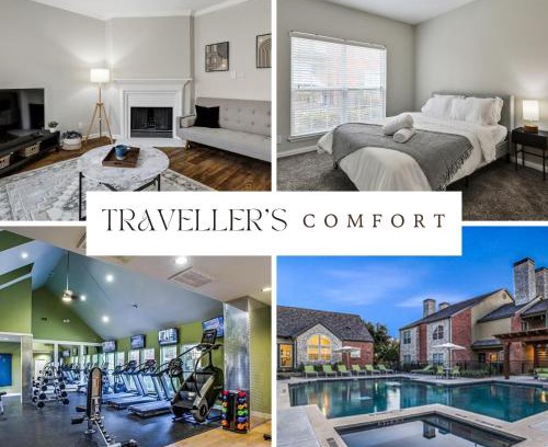 Plano Apartment | Chic 1BD Retreat With Pool & Gym, Heart of Medical City Plano