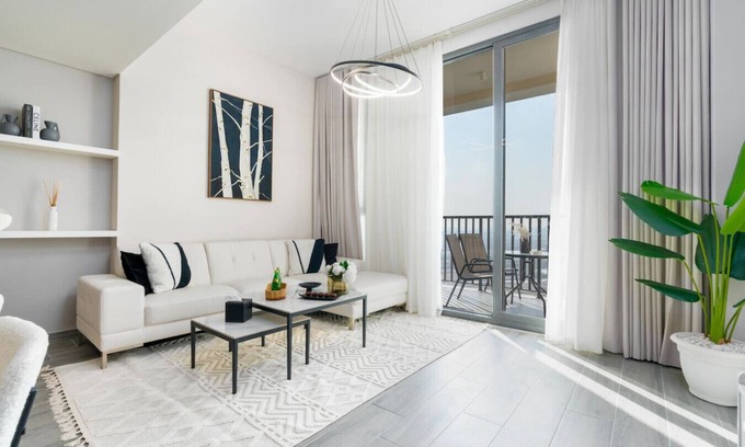 Dubai Production City Apartment | Chic 2BR Apt with Captivating City Views in Dubai