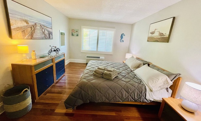 The Pines Condo | Chic Beach Oasis in Heart of Rehoboth! Steps to Fine Dining and the Boardwalk!