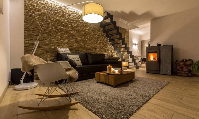 Zella-Mehlis Ski Chalet | Chic design cottage with sauna, open fires and plenty of peace and quiet near the forest, terrace