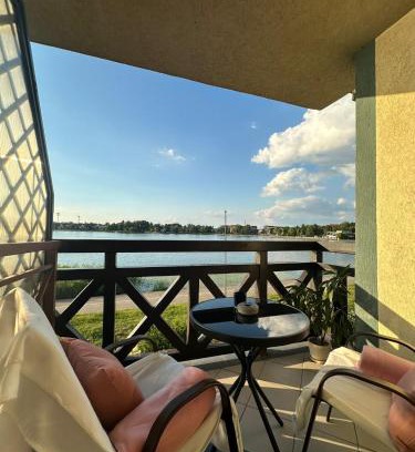 Ostroda Apartment | Chillout u Oli Apartament nad samym jeziorem