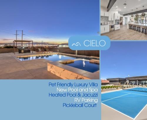 Foothills House | CIELO Modern Pool Oasis, Pickleball, Dog Friendly