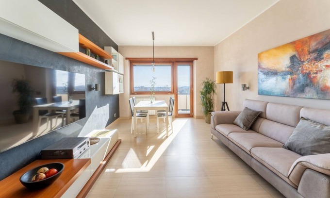 Quartiere XI Portuense Apartment | Cielo Suite, Panoramic View Apt with Jacuzzi