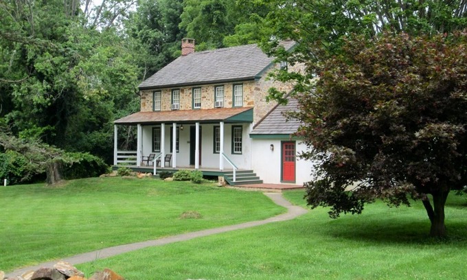 Narvon Other | Circa 1790 Stone Farmhouse on 10 acres of your own Private Green Space
