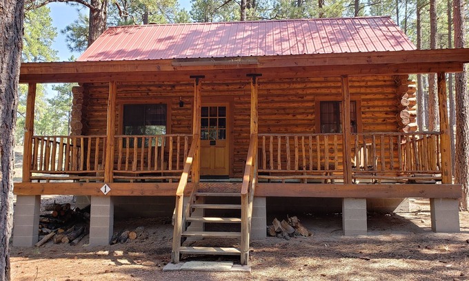 Alpine Cabin | Circle Pine Ranch - "The Real Log Cabin Experience"
