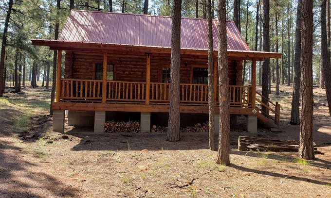 Alpine Cabin | Circle Pine Ranch-"The Real Log Cabin Experience"