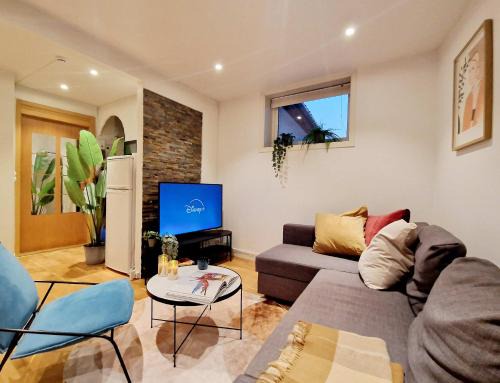 Engen Apartment | City center retreat with king bed