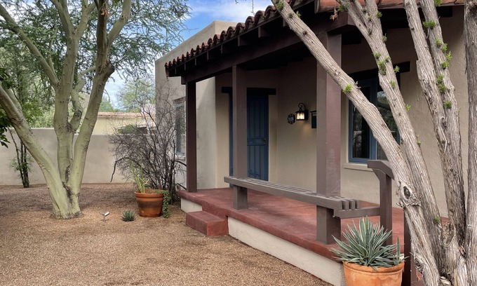 Palo Verde House | Classic 1937 Tucson Adobe Bungalow, Quiet, Private, Centrally Located