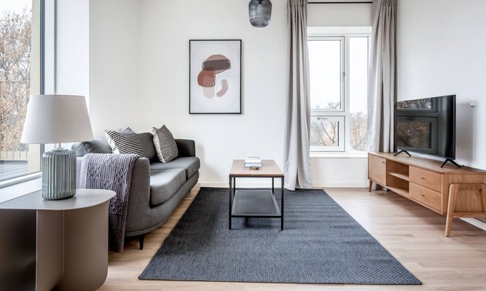 Copenhagen Apartment | Classic Østerbro 2BR w/ W/D & Office, nr Embassies, by Blueground
