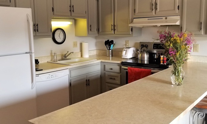 Dillon Condo | Clean, comfortable, quiet condo near it all in Summit County! Pool and hot tub!