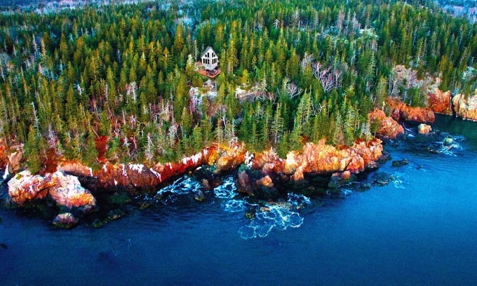 Machiasport House | Cliff-perched: stunning ocean views, private hiking trails, complete seclusion
