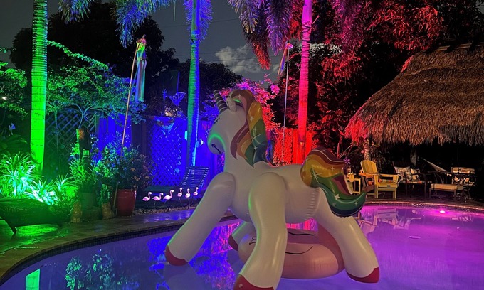 Fort Lauderdale Bed & Breakfast | Clothes optional Tranquil Private room Paradise. In Fort Lauderdale. LGBTQ+ ❤️