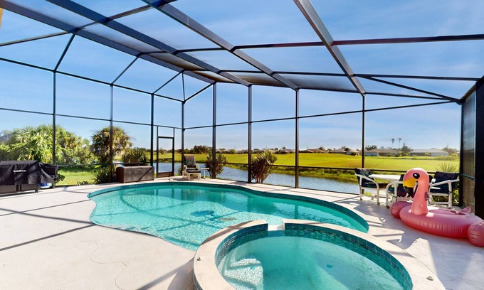 Pebble Beach House | Coastal home on golf course w/water view, private pool & spa, AC, W/D, Wifi