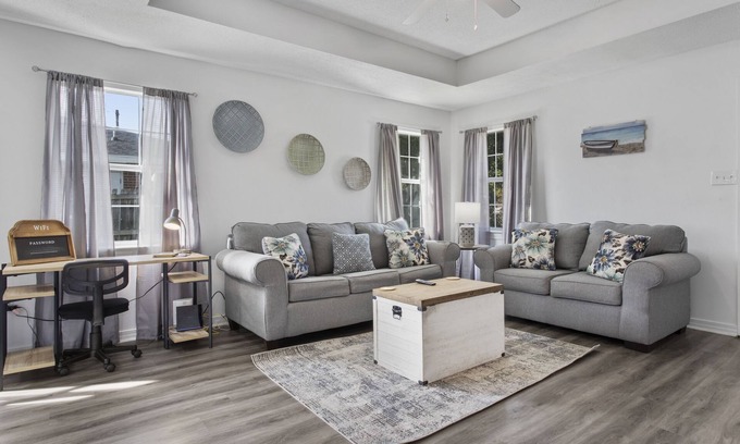Mississippi City Apartment | Coastal Inspired Duplex. Close to the beach! #1