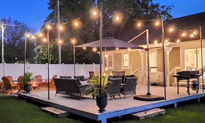 Lewes House | Coastal Quarters-Units 1 & 2-5BR house & 2BR unit-Sleeps 18 total, yard,fire pit