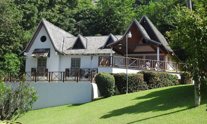 Bethel House | CoCo Chalet in the Caribbean - only thing missing is the fireplace!
