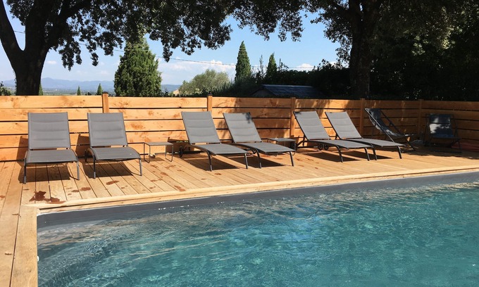 Rochegude House | "Cocon" of greenery in Drôme Provençale