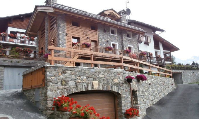 Gimillan Apartment | Cogne - Les petites fleurs of Gran Paradiso - Free Wi-Fi