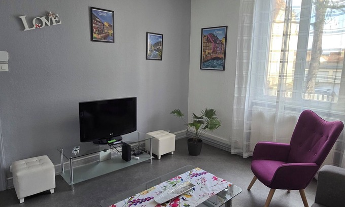 Quartier Saint-Leon Apartment | Colmar, close to the center, charming 3-room apartment in a quiet area