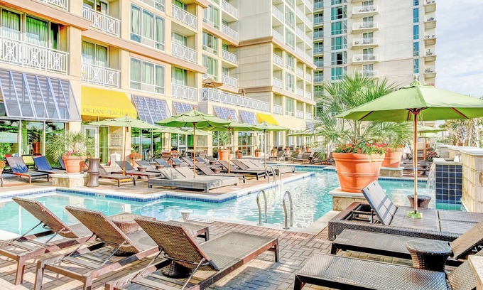Northeast Virginia Beach Hotel | Comfort & Convenience! Indoor and Outdoor Pool, Kitchenette, Ocean view!