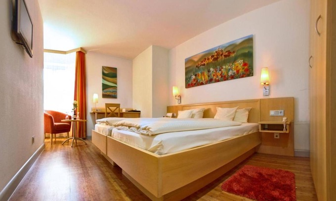 Ehingen Apartment | Comfort double room with shower and WC