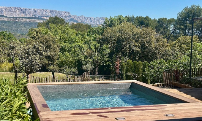 Fuveau House | Comfortable cabin with Sainte-Victoire view