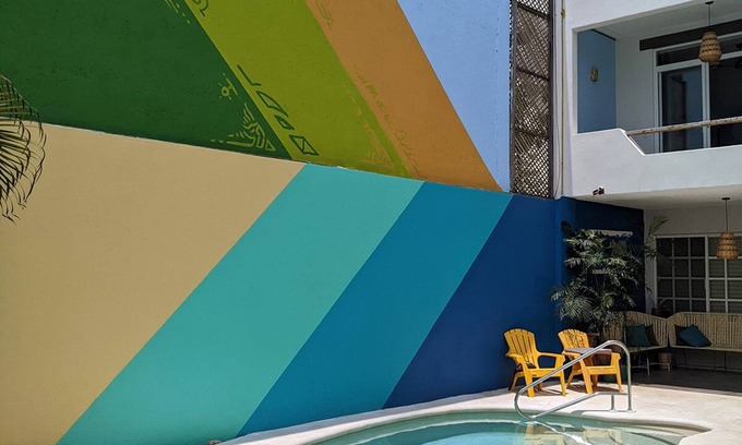 Rinconada Apartment | Comfortable Studio - Fast wifi, King bed, Pool, Near Beach, AC