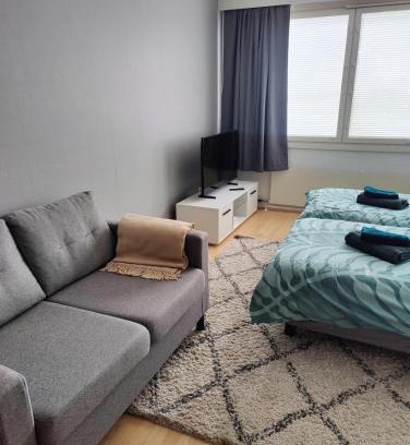 Oulu Apartment | Comfortable studio close to Oulu center, free parking