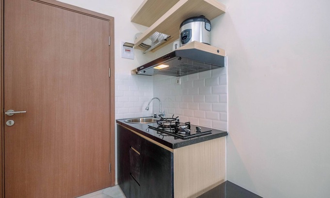 Pancawati Apartment | Comfy And Stylish Studio Podomoro Golf View Apartment By Travelio