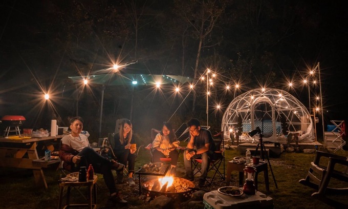 Jefferson RV Rental | ComfyDome Forest-Side Glamping