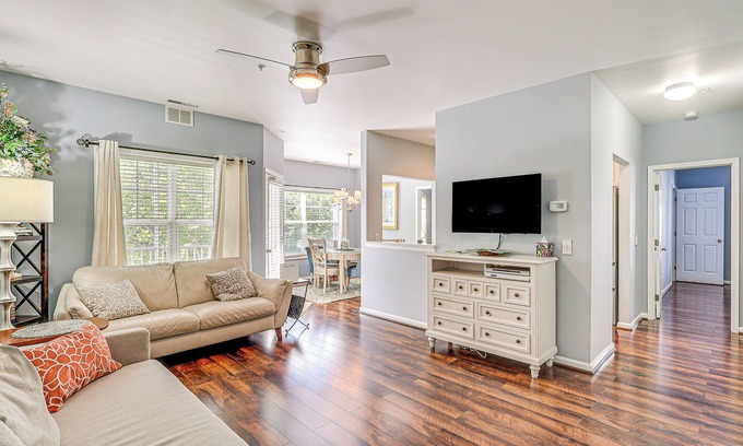 Rehoboth Beach Condo | Community Pool & Private Balcony: Chic Lewes Gem