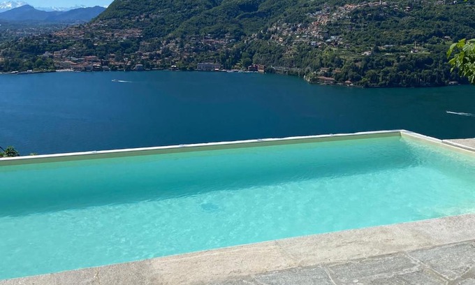 Blevio Villa | Como Lake astonishing view from Pool
