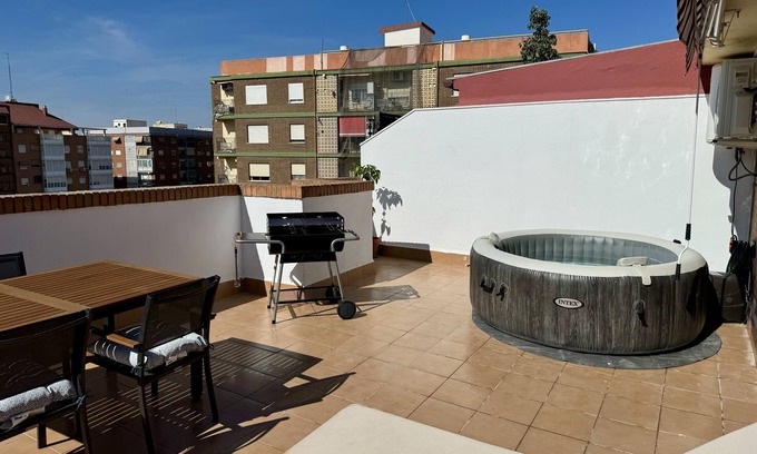 L'Olivereta Apartment | Complete Attic Having Everything to Enjoy Valencia's sun in the Terrace!