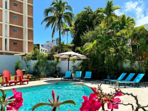 Santurce House | Condado Laguna Villa w Pool 5 Bd 3 Ba - Generator
