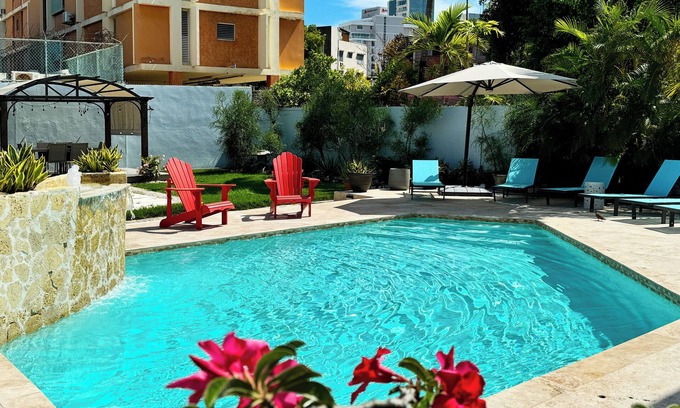 Santurce House | Condado Laguna Villa w/Pool 5 Bed 3 Bath - Generator