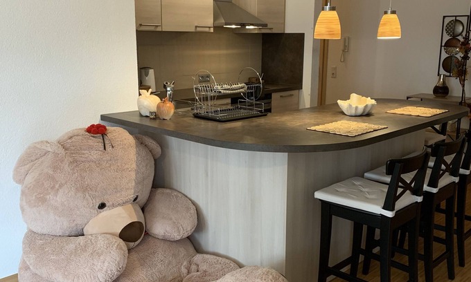 Gengenbach Apartment | Condo "Black Forest", 1 bedroom, 1 bathroom with a view of the Black Forest