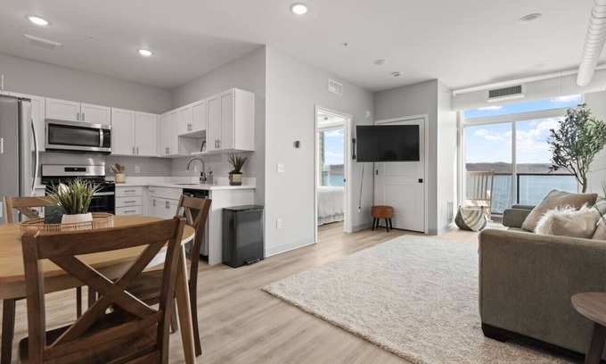Lake City Condo | Condo with stunning views of Lake Pepin - Unit 203