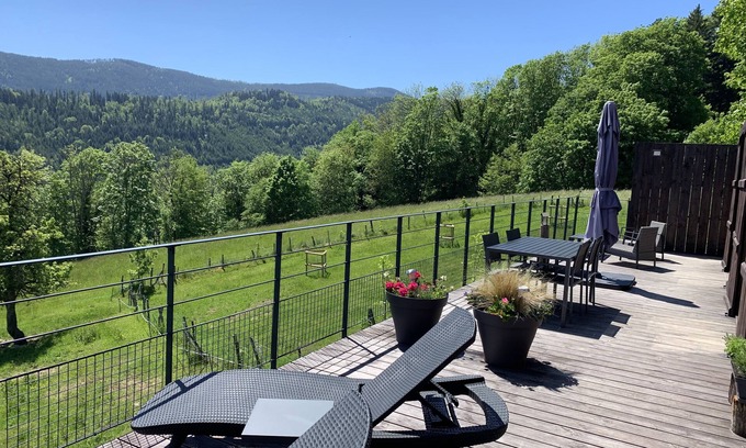 Sainte-Marie-aux-Mines Cabin | Contain'Air, splendid views & nature