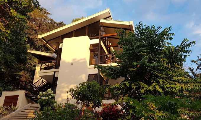 Puerto Carrillo House | Contemporary hillside home overlooking the Pacific Ocean.