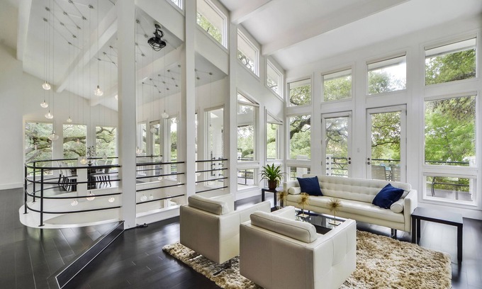 West Rim House | Contemporary Lake Austin Estate Minutes from Downtown - Privately Gated