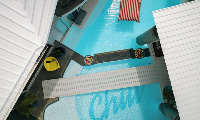 La Mivoie Villa | Cool and unique designer 3-bedroom villa with fabulous pool in Black River