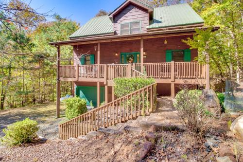 Ellijay House | Coosawattee River Resort Home Mins from Blue Ridge