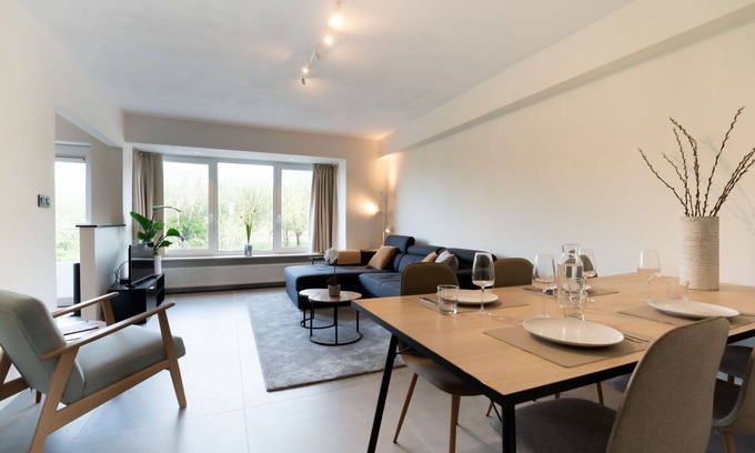 Bredene Apartment | Cosy apartment for 4 guests with WIFI, TV and balcony