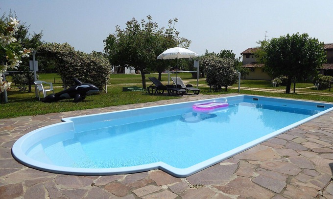Silea House | Cosy apartment in villa for 6 guests with pool, A/C, WIFI, TV, terrace, pets allowed and parking