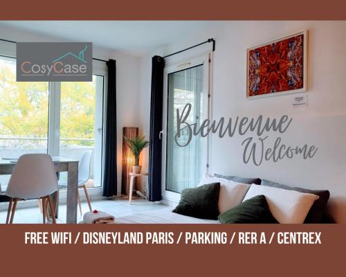 Champs-sur-Marne Apartment | Cosy Case between Disney and Paris