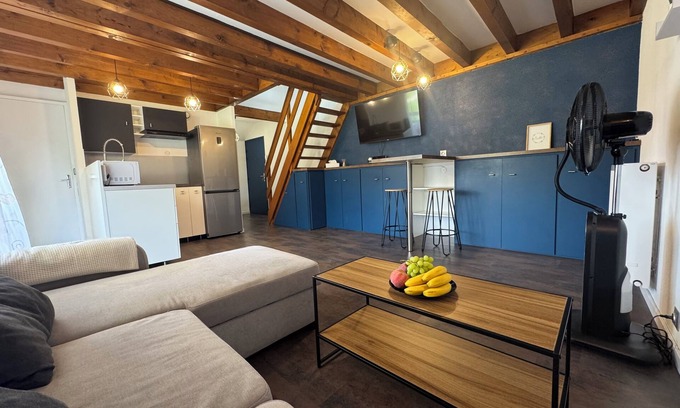 Saint-Jeoire-Prieure Apartment | Cosy duplex in Challes-les-eaux